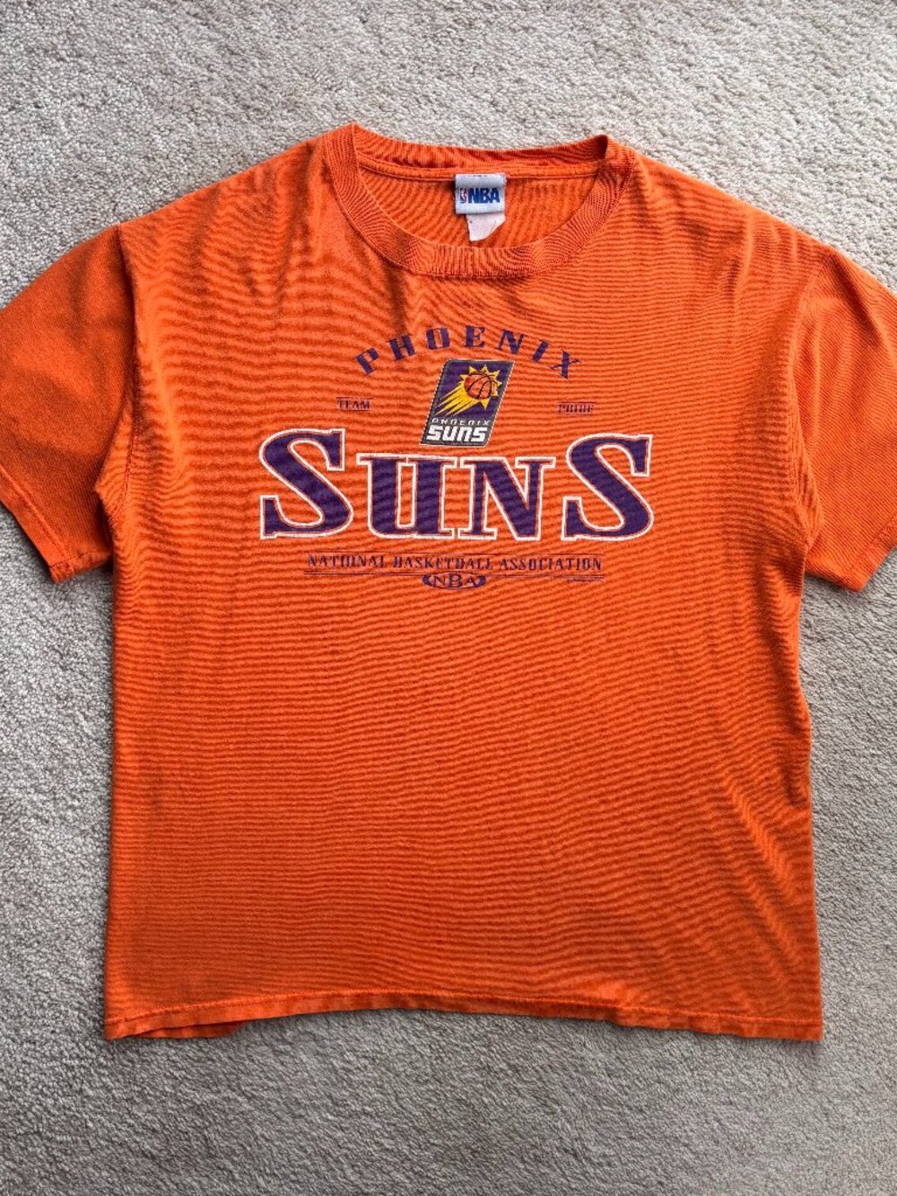 Y2K Phoenix Suns Orange Graphic T-shirt